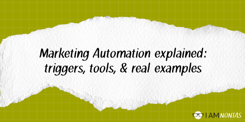 marketing automation explained - iamnontas.com